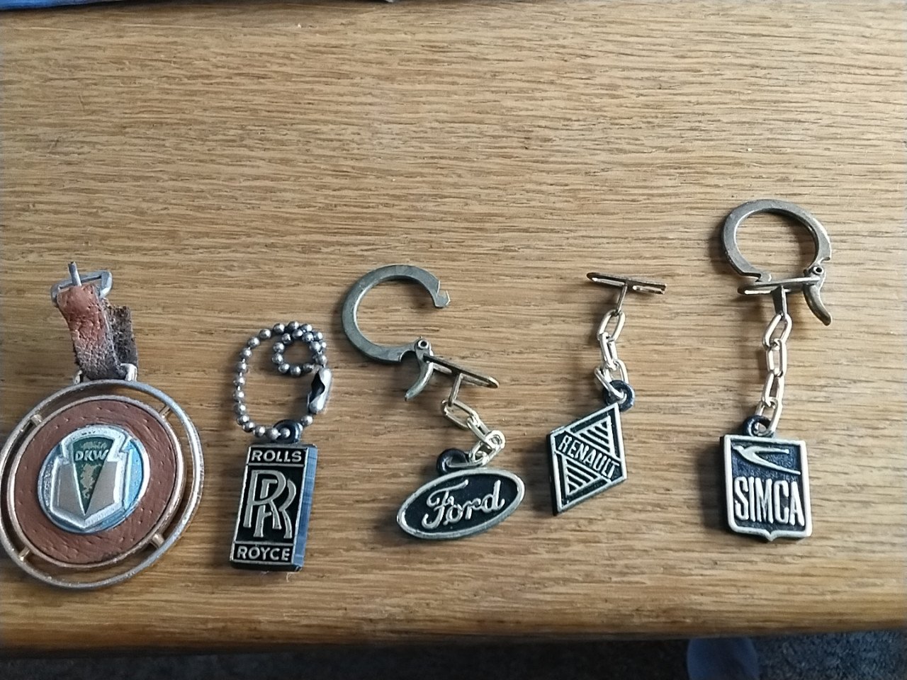 Sleutelhangers retro