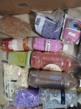 Decoratiezand/stenen e d.