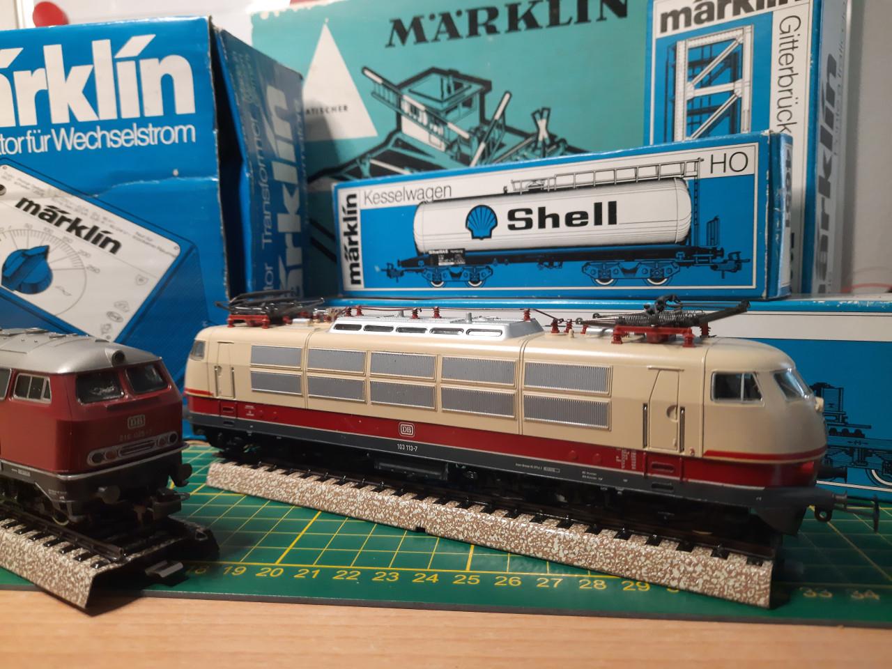 Marklin treinen + toebehoren