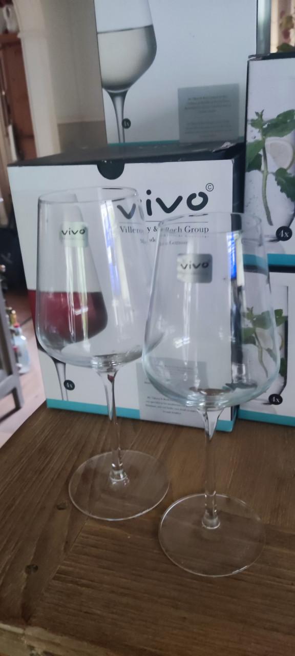 Villeroy & Boch Group Vivo - Voice Basic, glas-set (rood/wit/water/l.drink)
