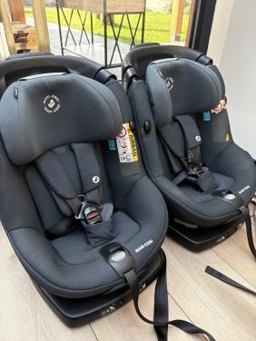 2 keer Maxi-Cosi AxissFix + 2 airlayers