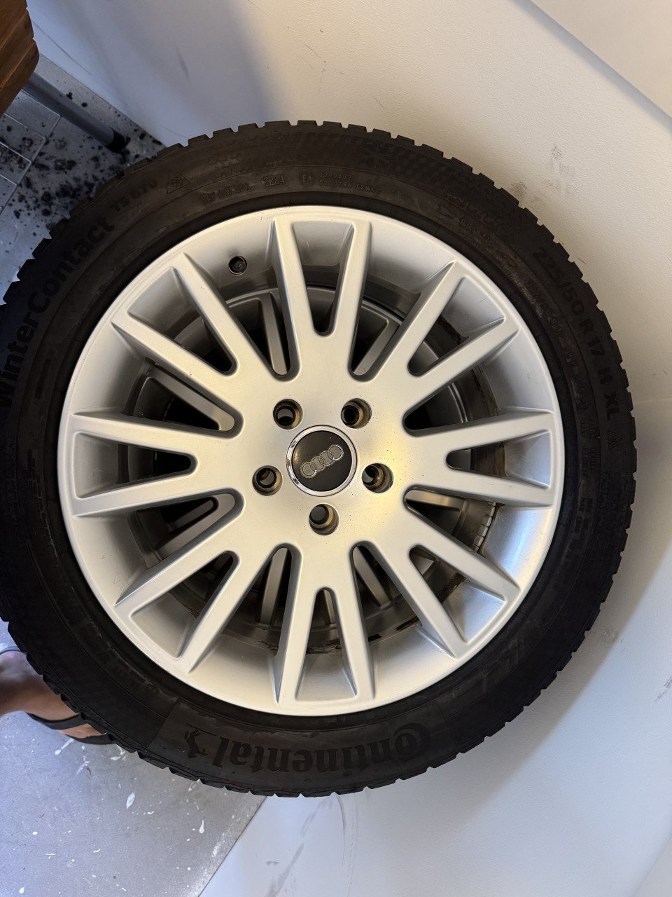 17 inch velgen met zgan Continental Winterbanden