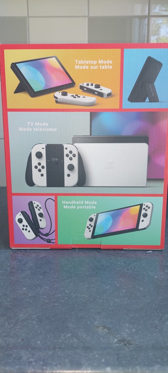 Nintendo Switch OLED Wit niew in doos verkocht