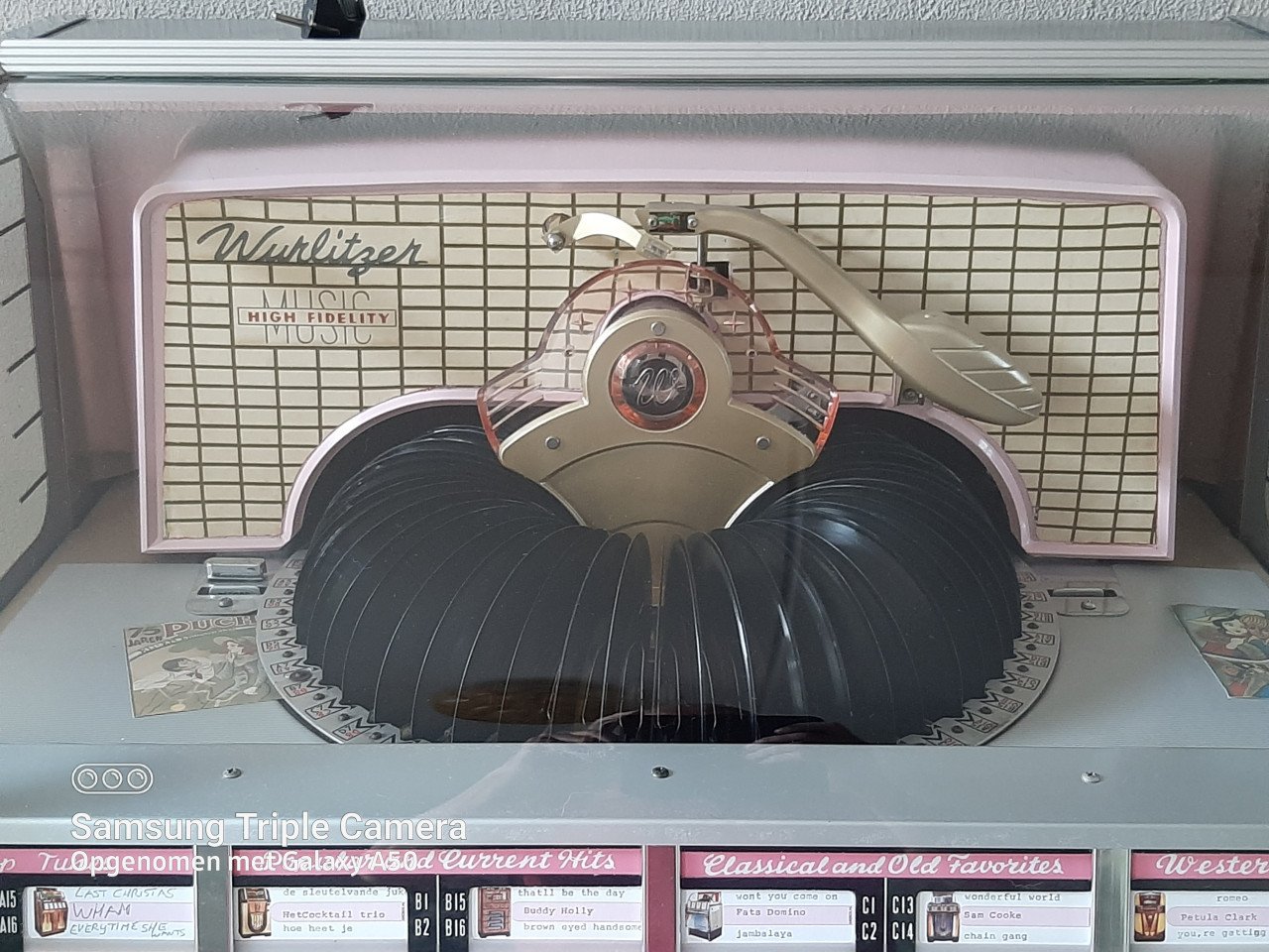 Wurlitzer 2204 met singels