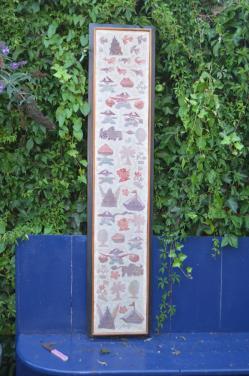 3 Leuke batiks in redelijke staat, op ééntje na dan.