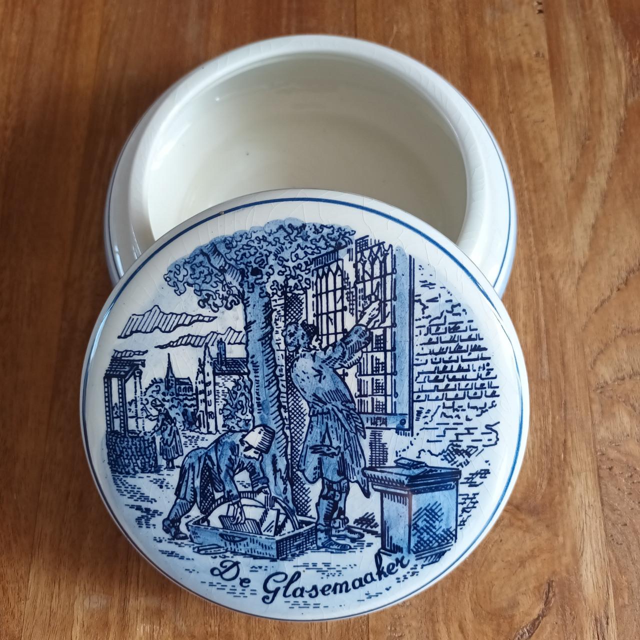 Delfts Blauw (bonbon)schaaltje De Glasemaaker