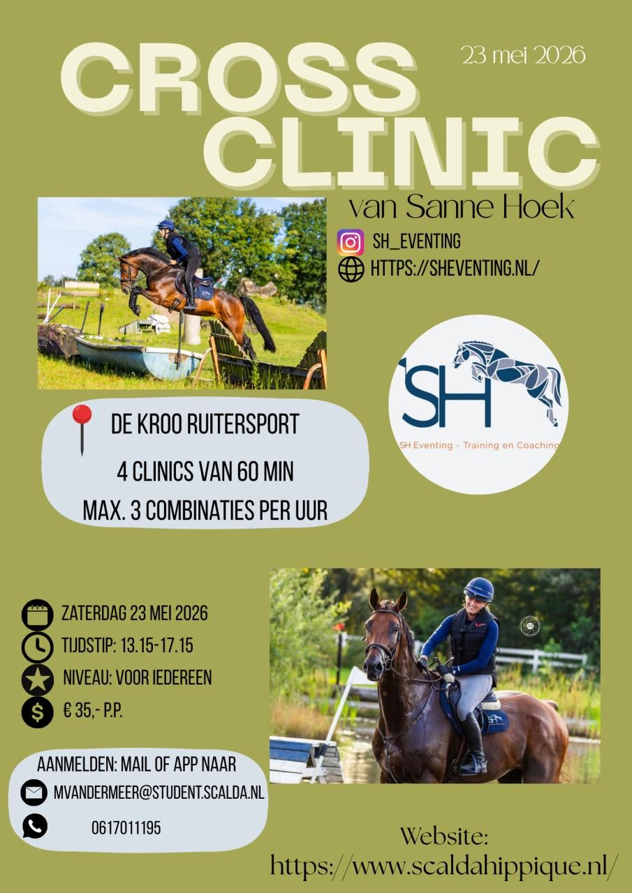 Kom ook naar dit leuke paarden evenement "Scalda Hippique"