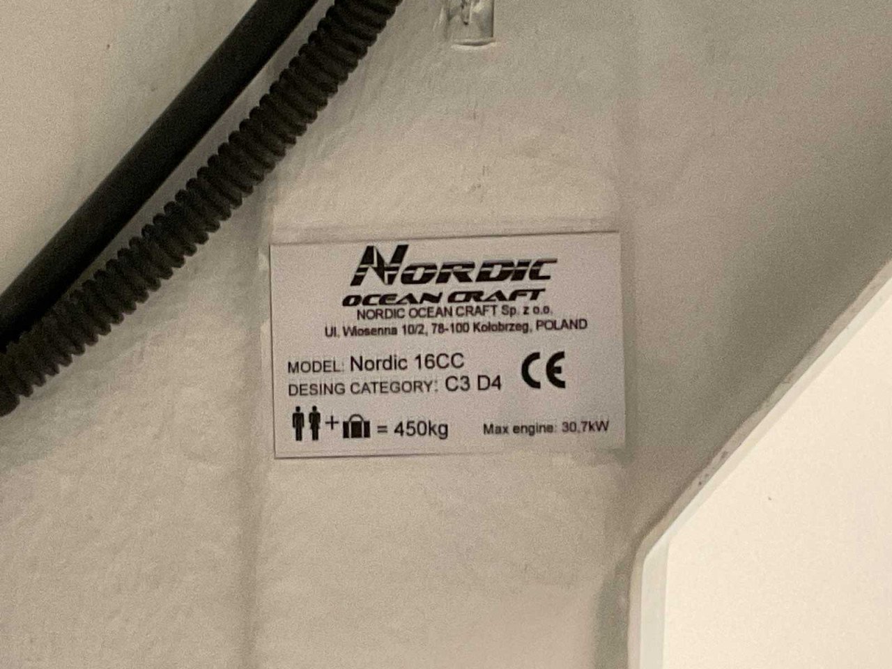 Nordic Oceanic 16 cc motorboot (nieuw)