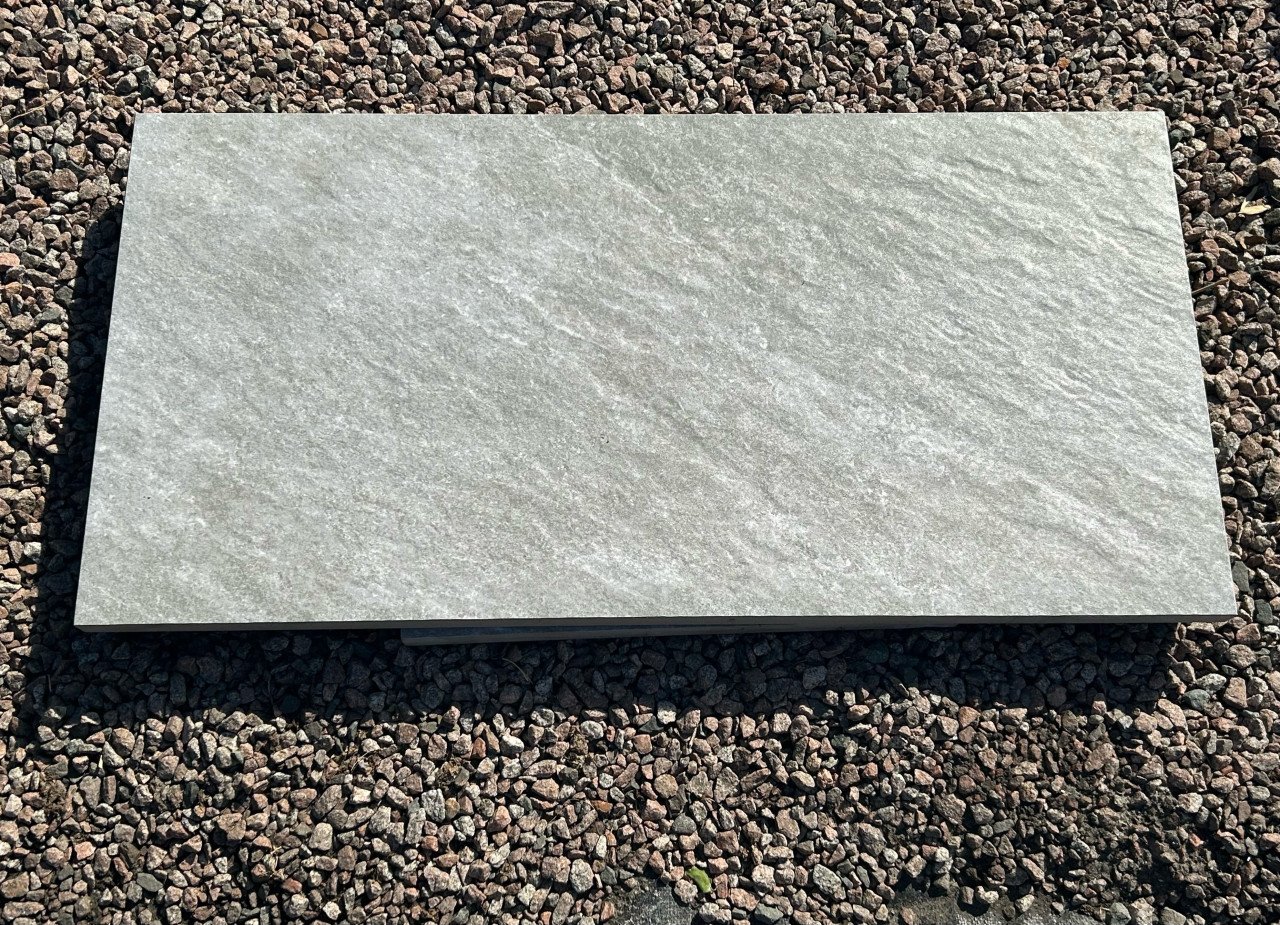 Gereserveerd Keramische tuintegels Monaco Grey 90x45x3 cm