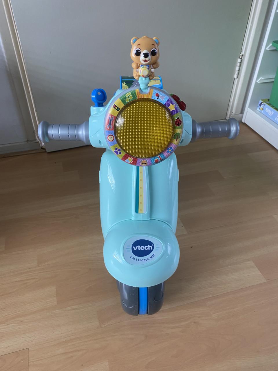 V-Tech peuter loopscooter 2in1