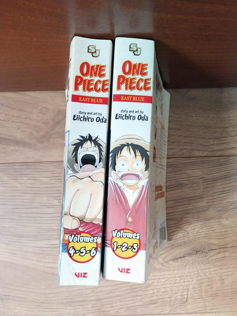-One Piece- Manga Albums deel 1-2-3 en 4-5-6