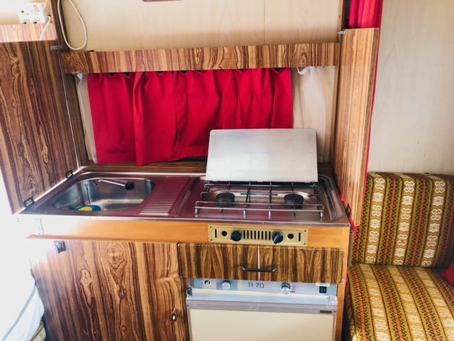 Retro caravan jaren 70/80