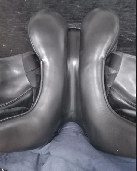 Custom Wolfgang Gemini R dressuurzadel 17,5 inch