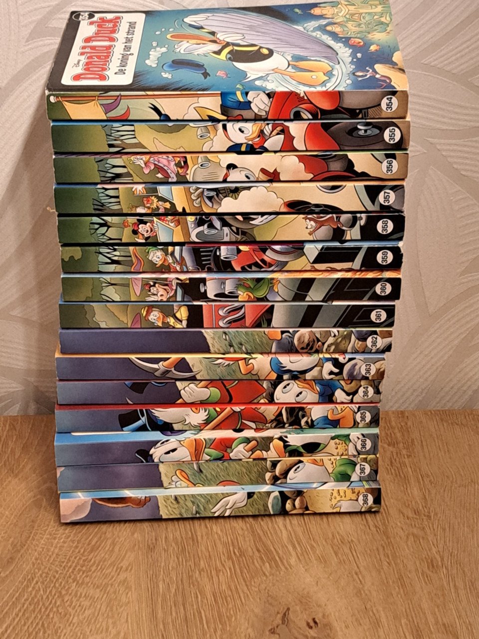 15 Donald Duck pockets 2024 en 2025 - nr 354 t/m 368