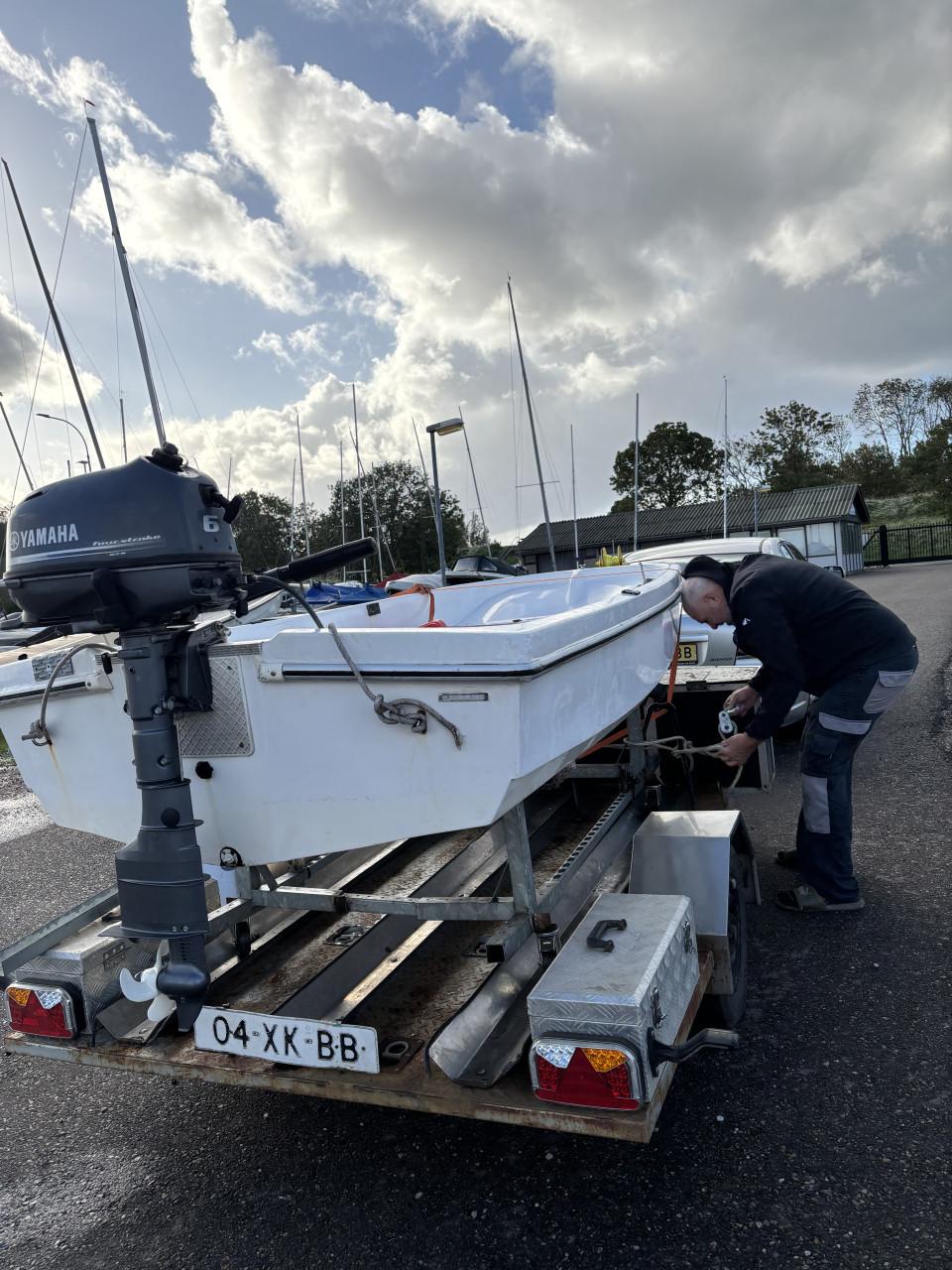 Volgboot vervoeren