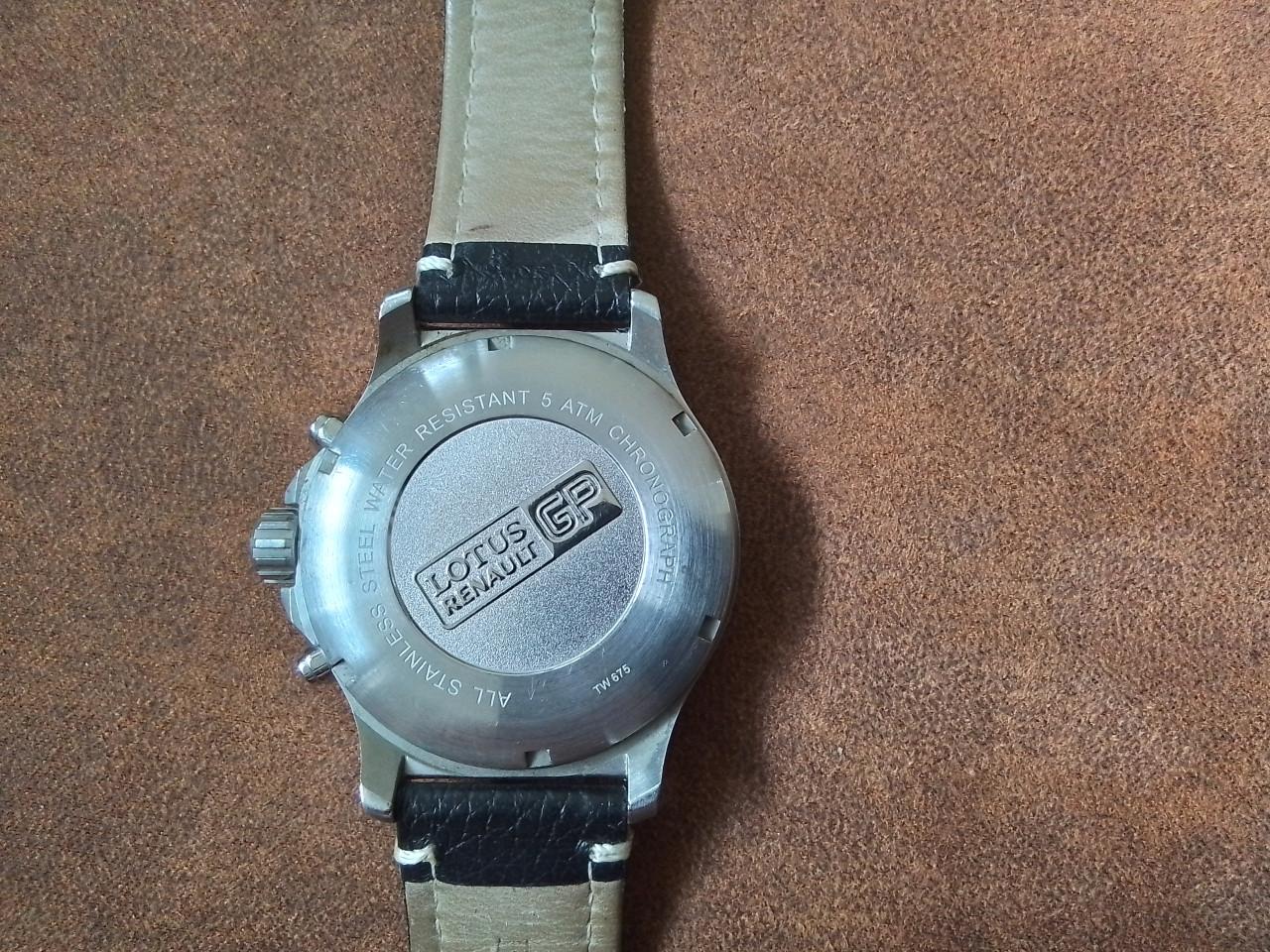 Horloge TW steel Lotus Renault GP