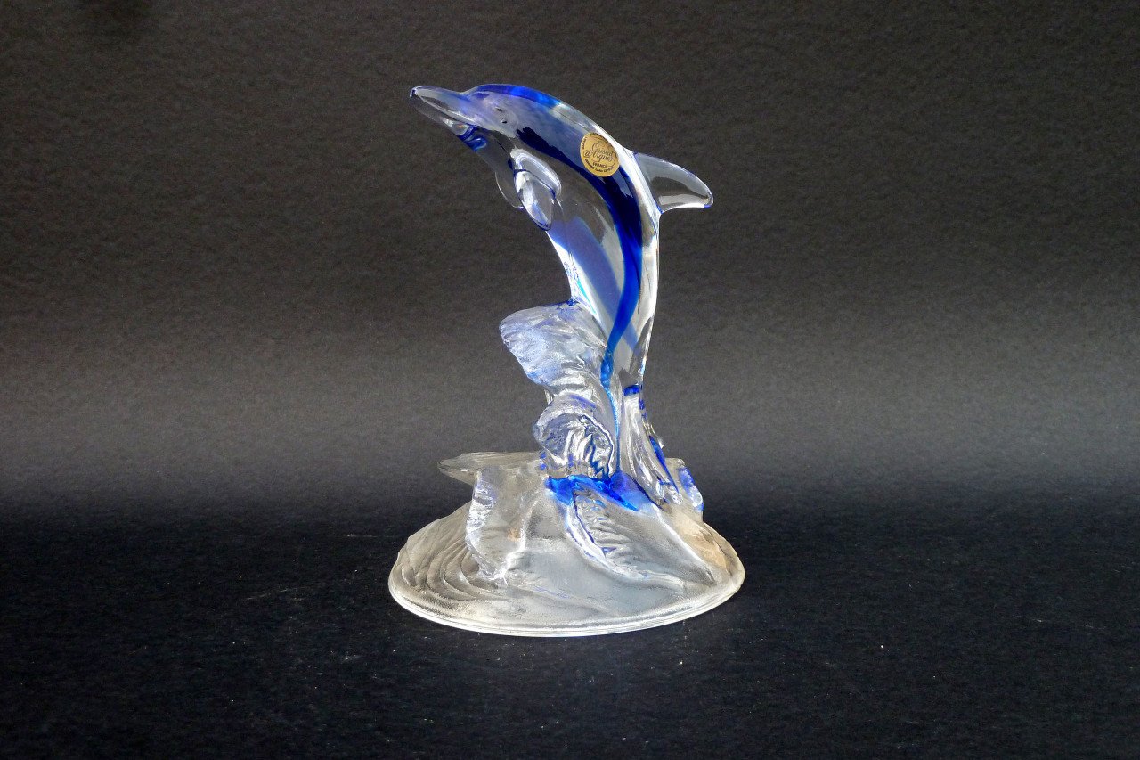 Cristal d' Arques - Kristallen beeldjes Zeedieren en Paarden