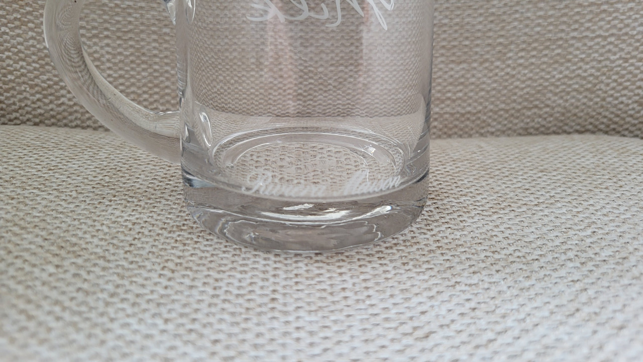 Riviera Maison glazen melkkannetje 'Milk'