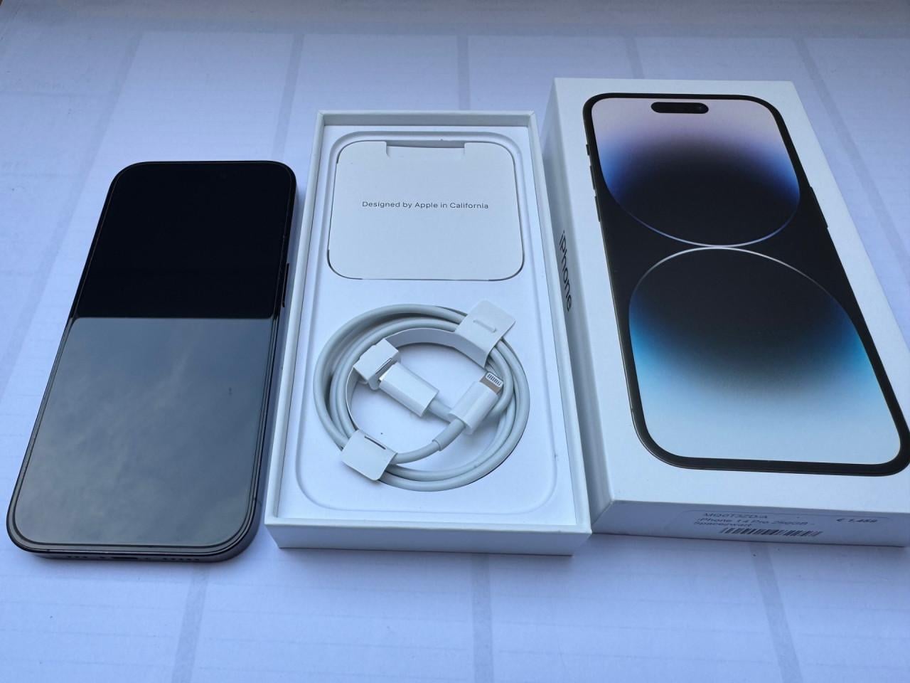 Apple iPhone 14 PRO 256GB Spacezwart