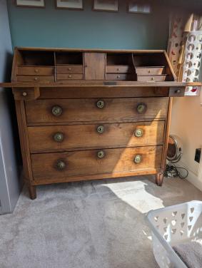 Antieke secretaire