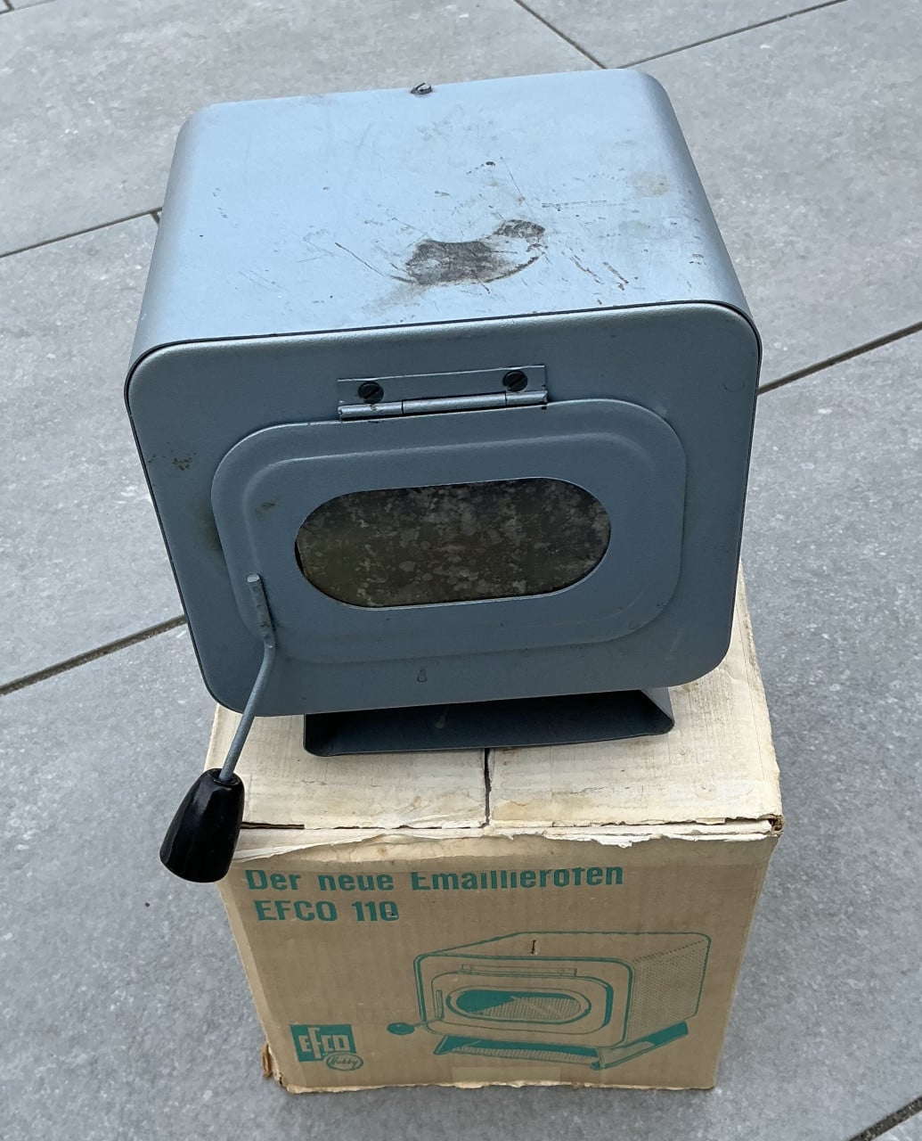 EFCO 110 Emailleer oven