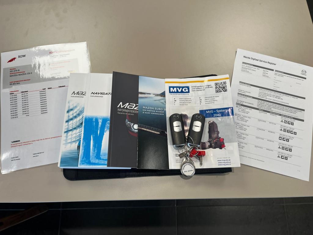 Mazda Cx-3 2.0 skyactiv-g 120 gt-m|trekhaak|bose|rijklaar