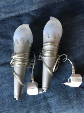 Wandlampen fakkels kinderkamer