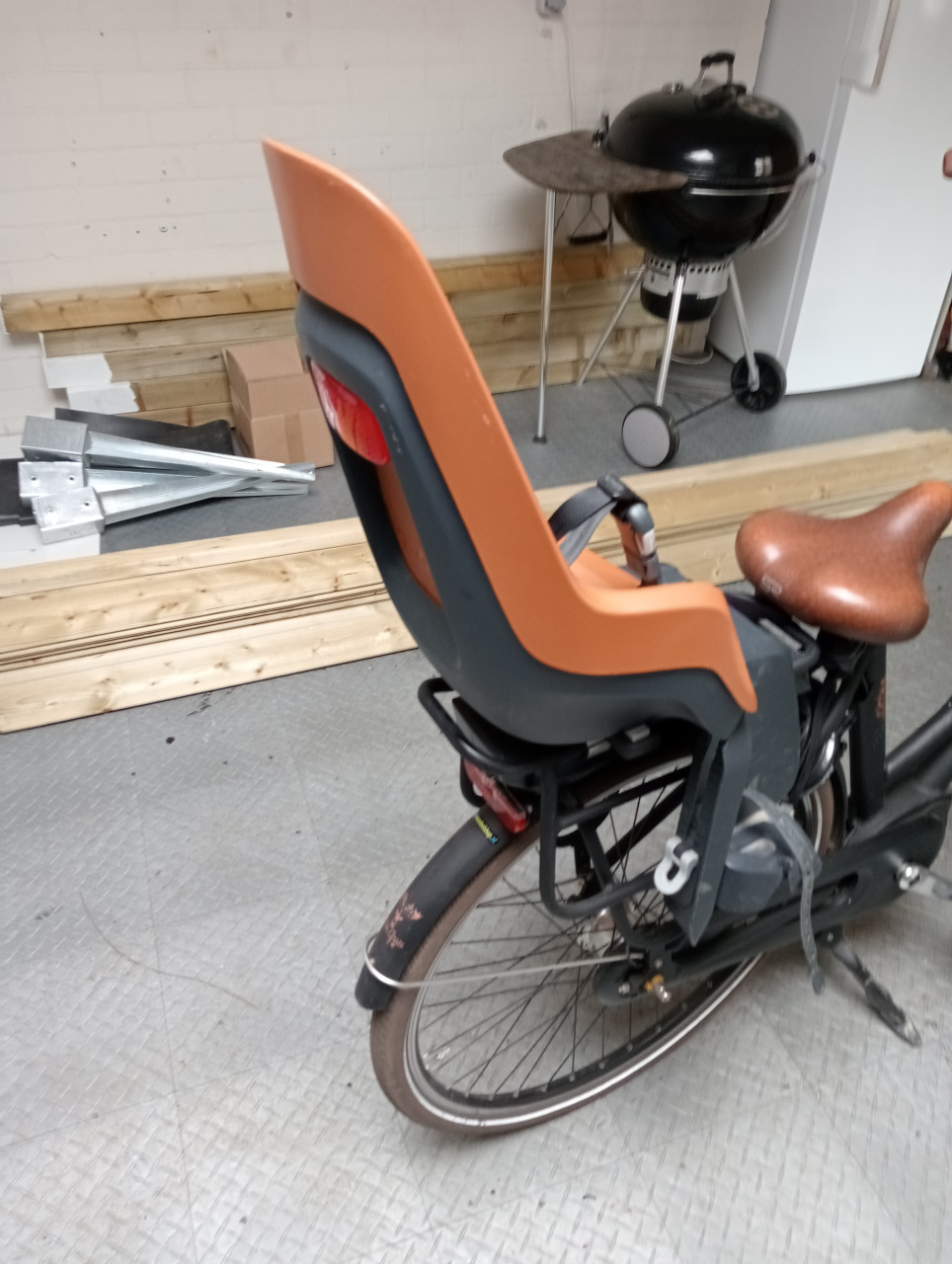 Bobike achterzitje tekoop. Z.G.A.N!