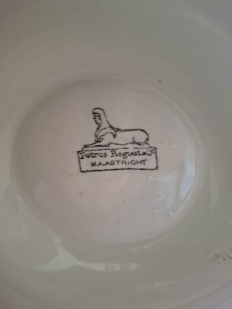 5 stuks Petrus Regout soepterrines