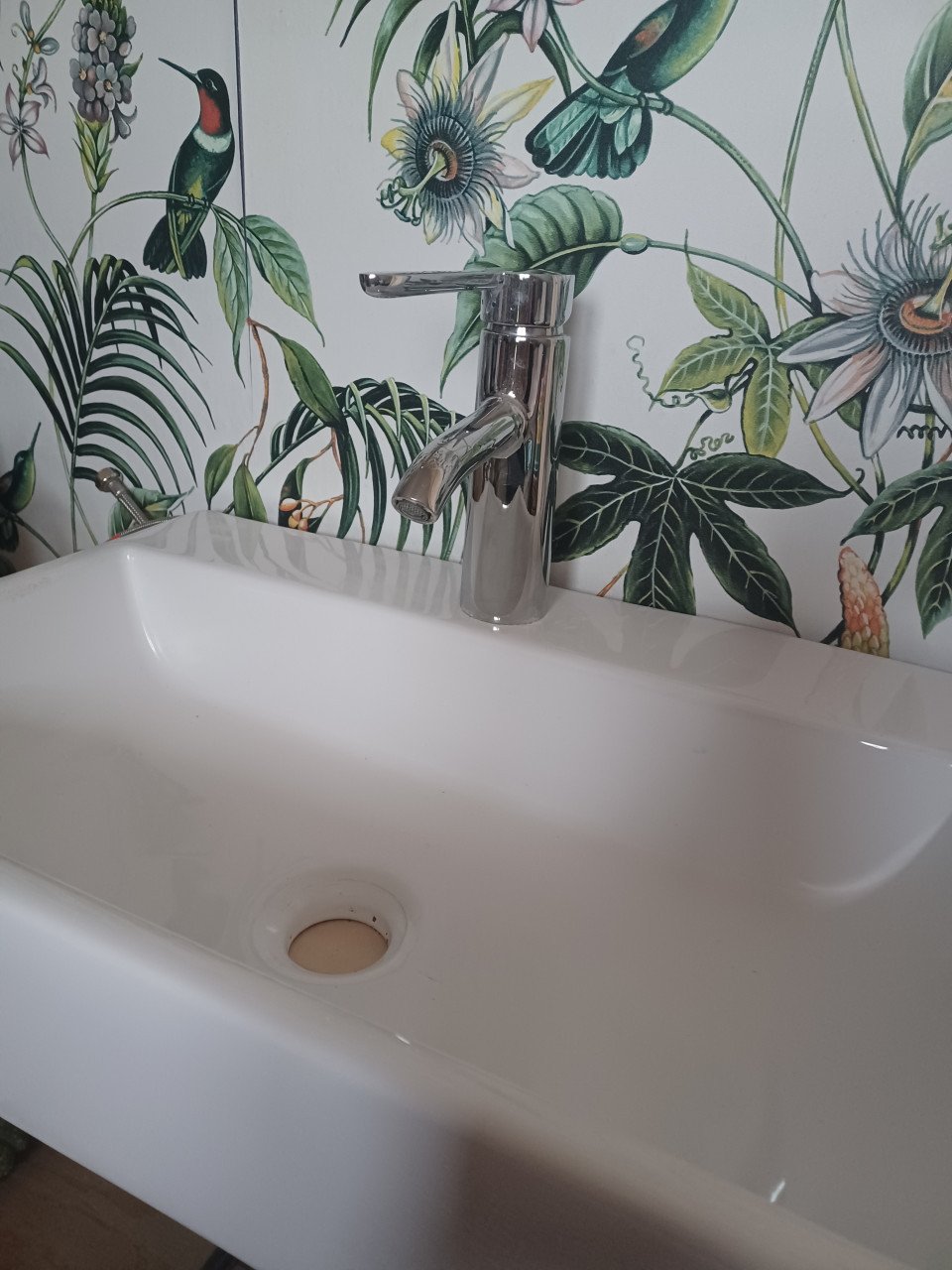 Wastafel met kraan