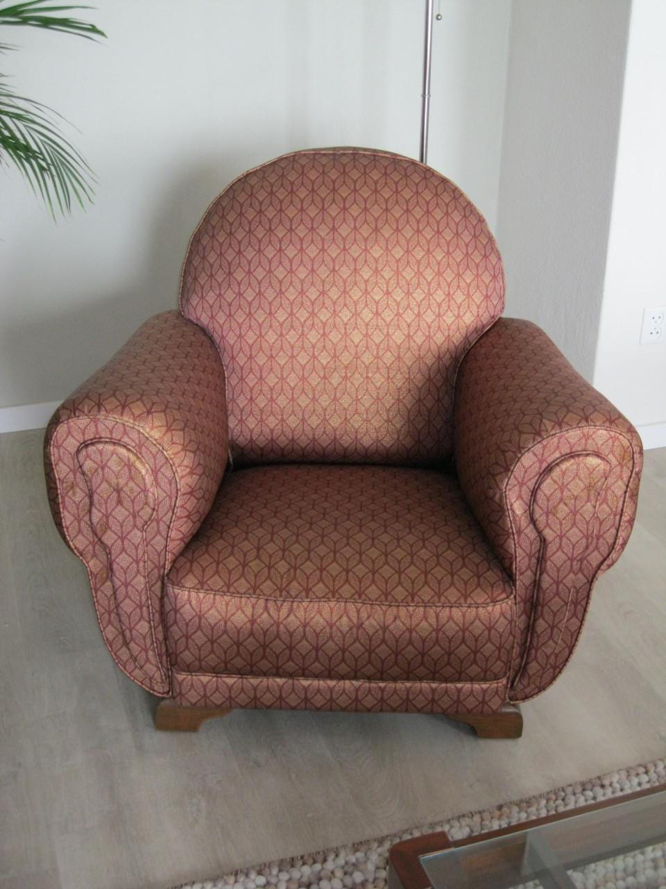 Mooie Art Deco Fauteuil