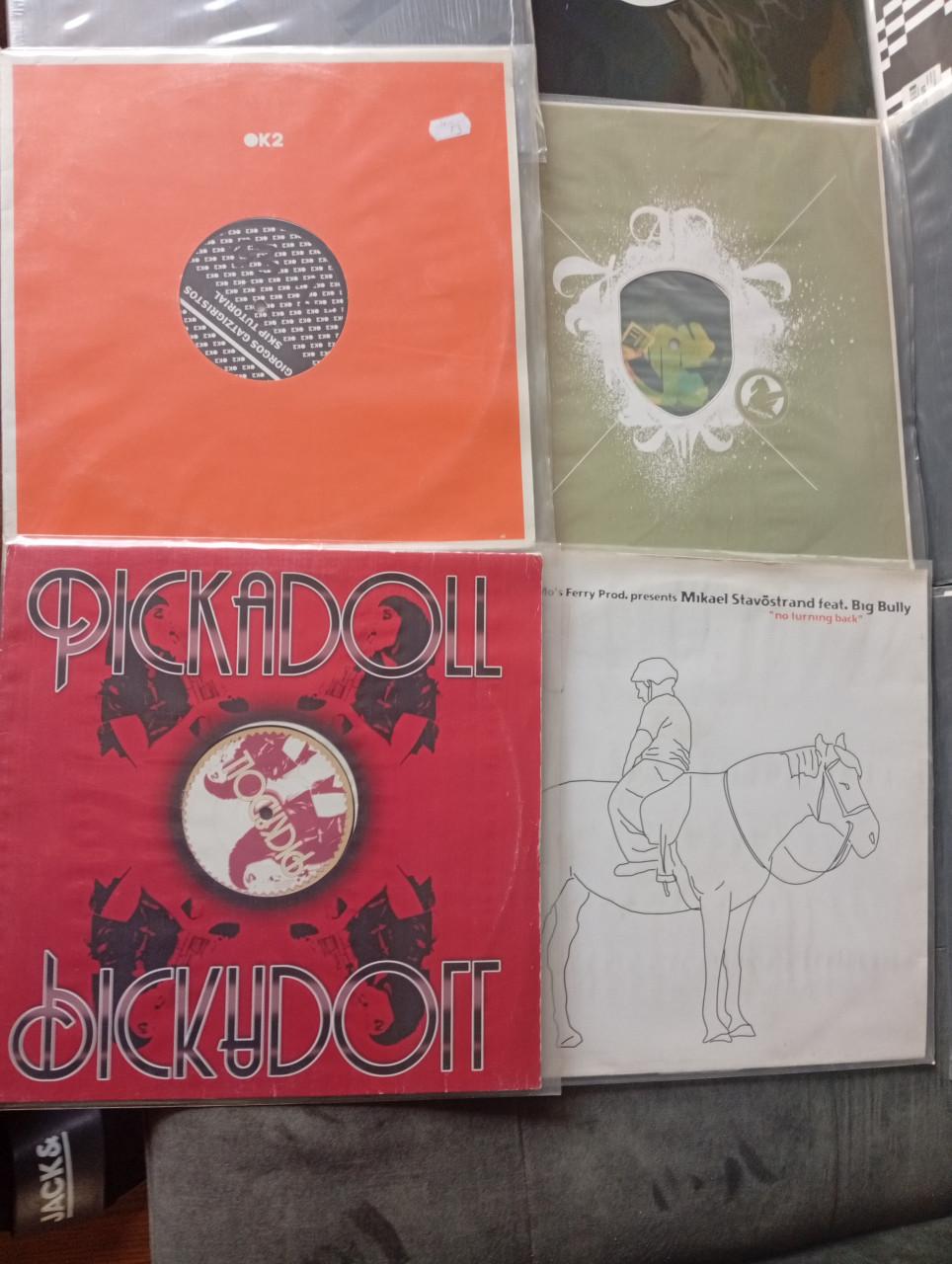 28 stuks electronic / house music 12" vinyl
