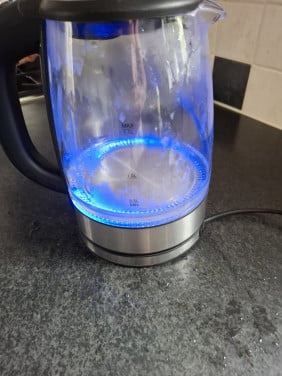Glazen waterkoker
