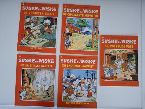5 x Suske en Wiske