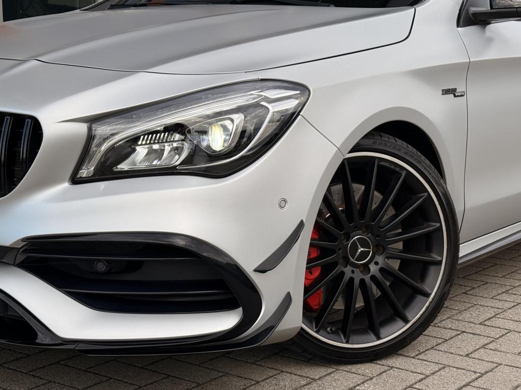 Mercedes-Benz Cla amg 45 4matic matgrijs | leder | pano | schaalstoelen | h