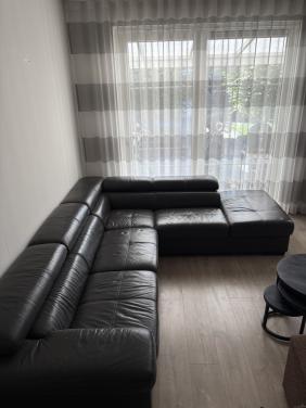 Leren hoekbank 2,8m X 2,4m