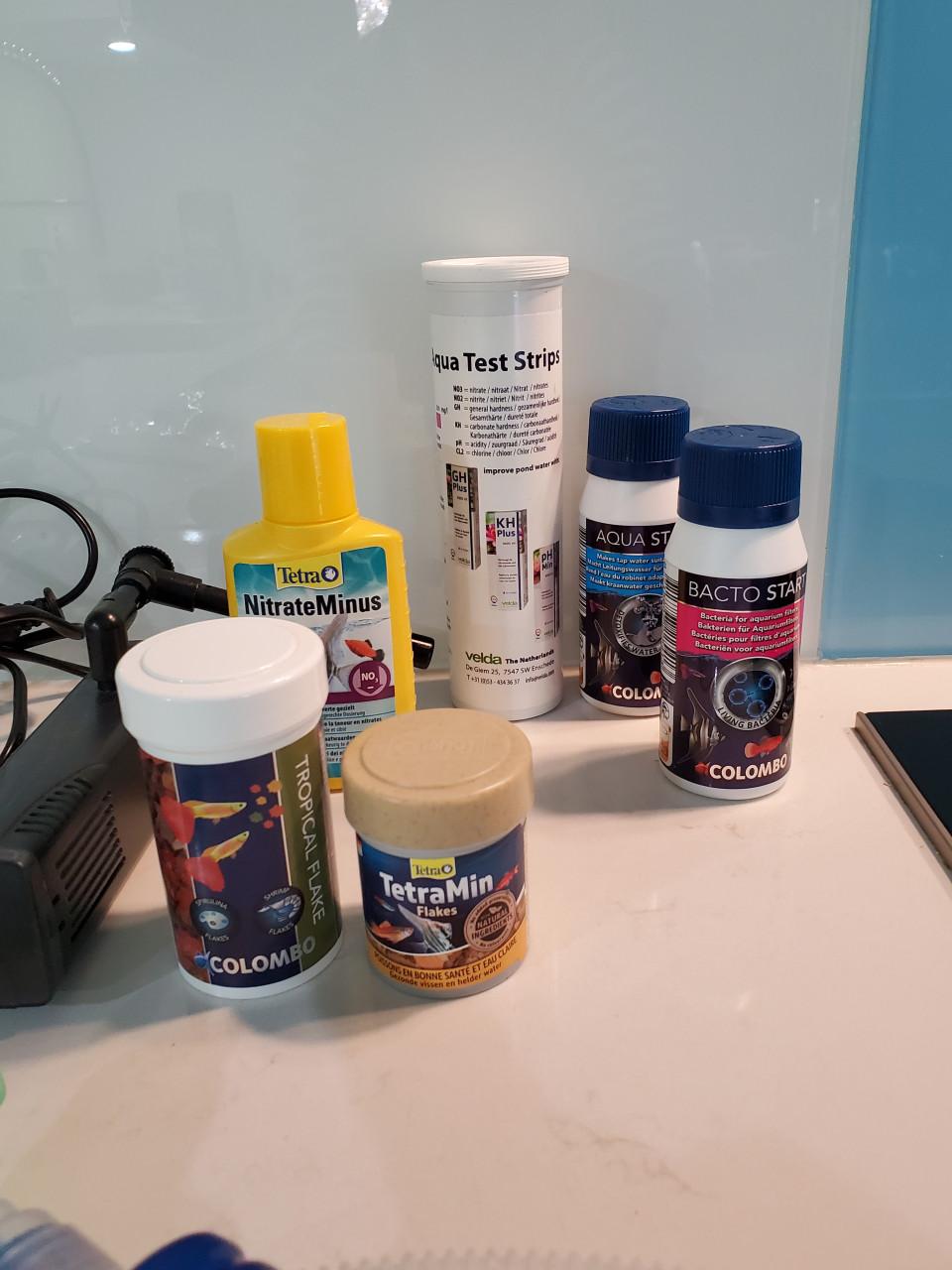 Zeer compleet aquarium