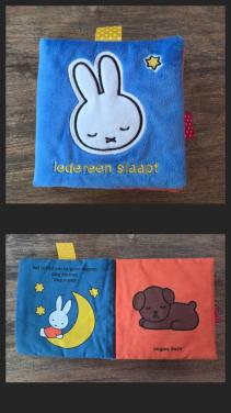 🎈Nijntje 'Iedereen Slaapt'. Zacht stoffen Knisperboekje.