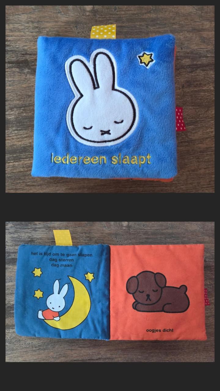 🎈Nijntje 'Iedereen Slaapt'. Zacht stoffen Knisperboekje.