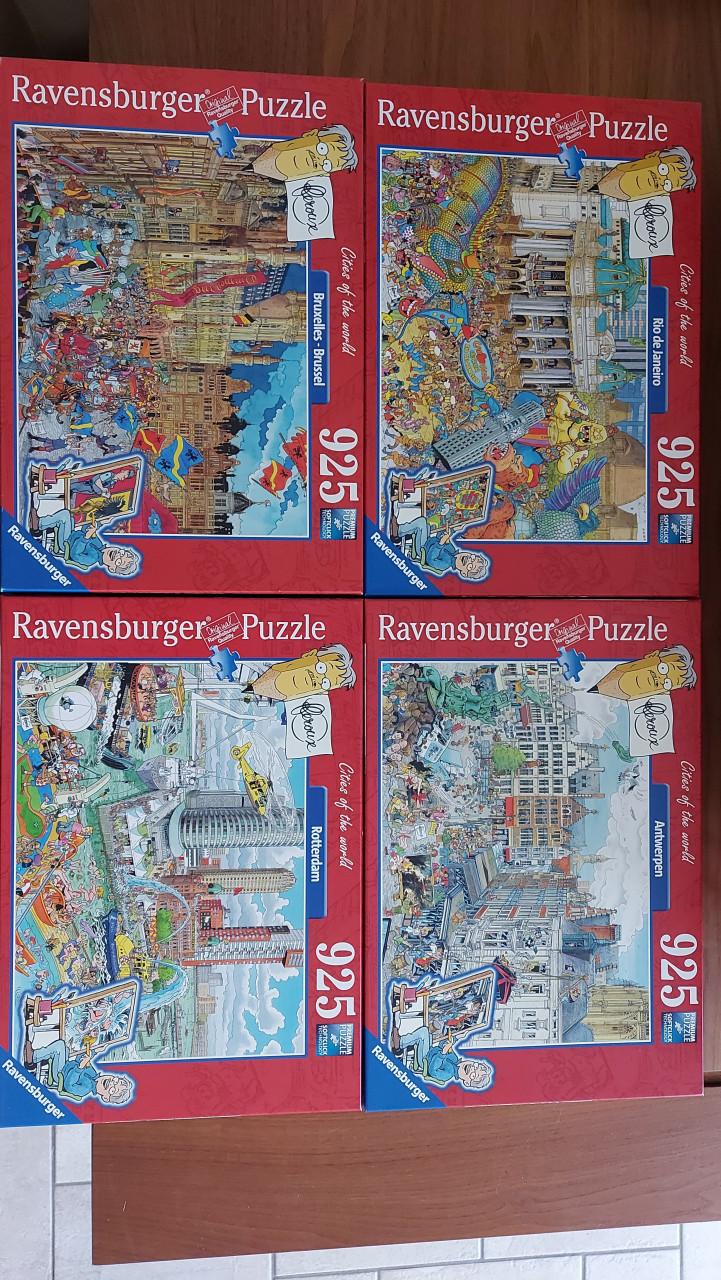 Puzzels Ravensburger cities of the world