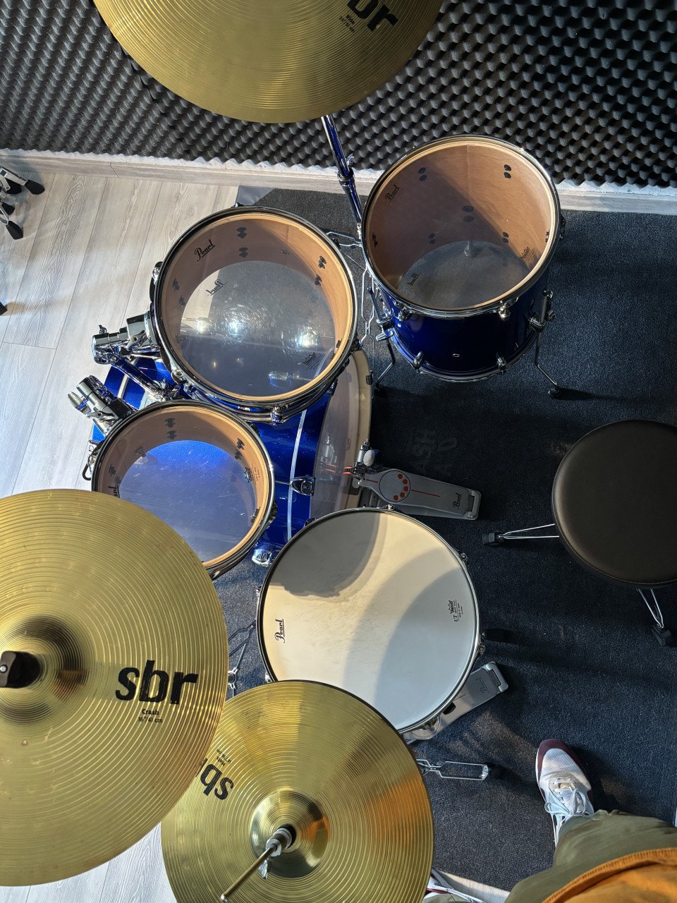 Pearl export + Sabian + kruk