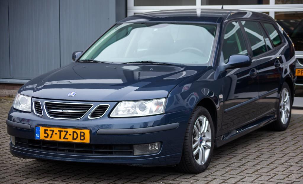 Saab 9-3 sport estate 1.8t linear, airco, cruise control, lage km stand