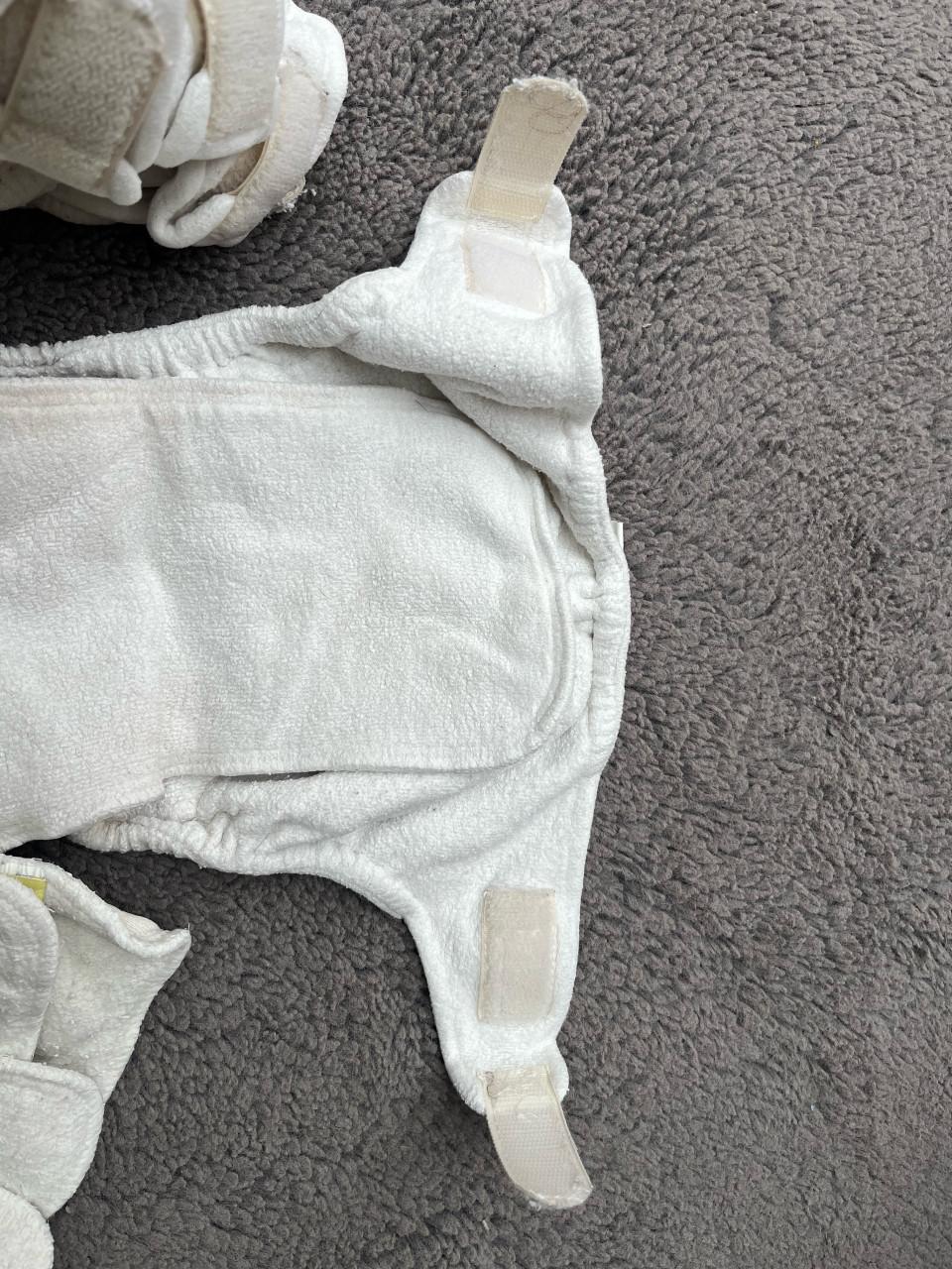 16x Hu-Da wasbare luiers + 4 hennep inleggers