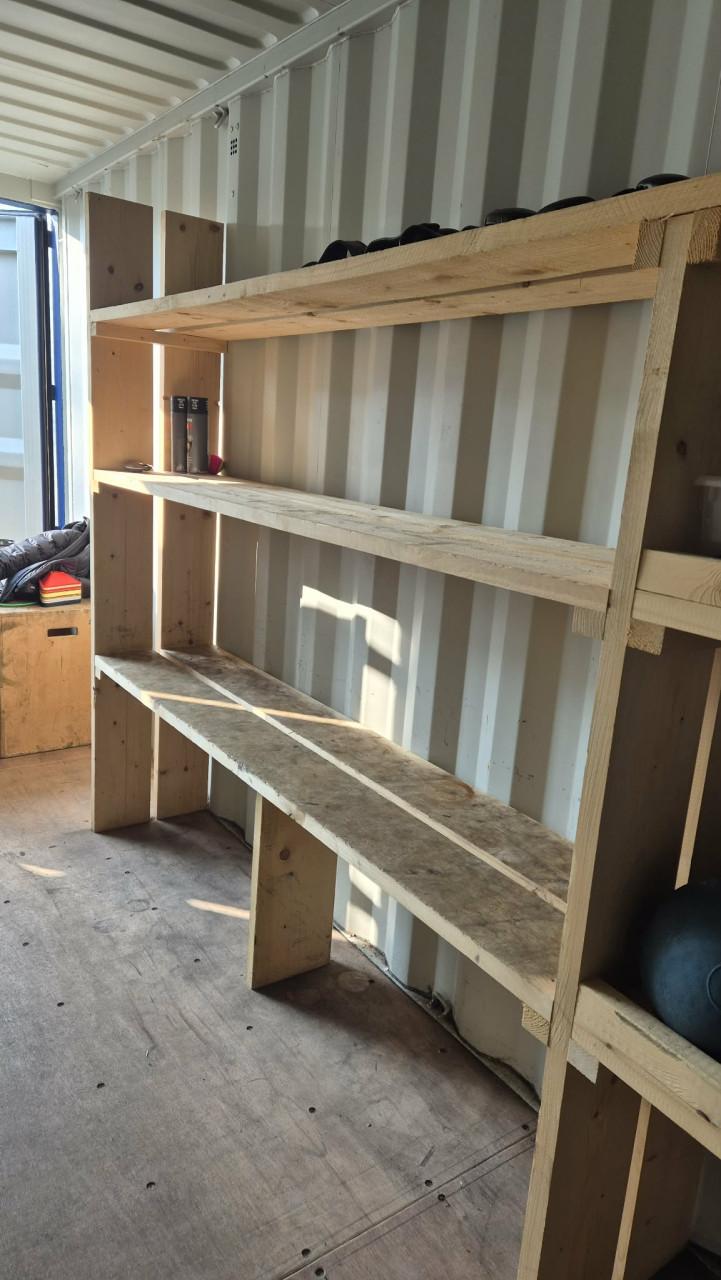 Stevige Houten Stelling 5 meter lang