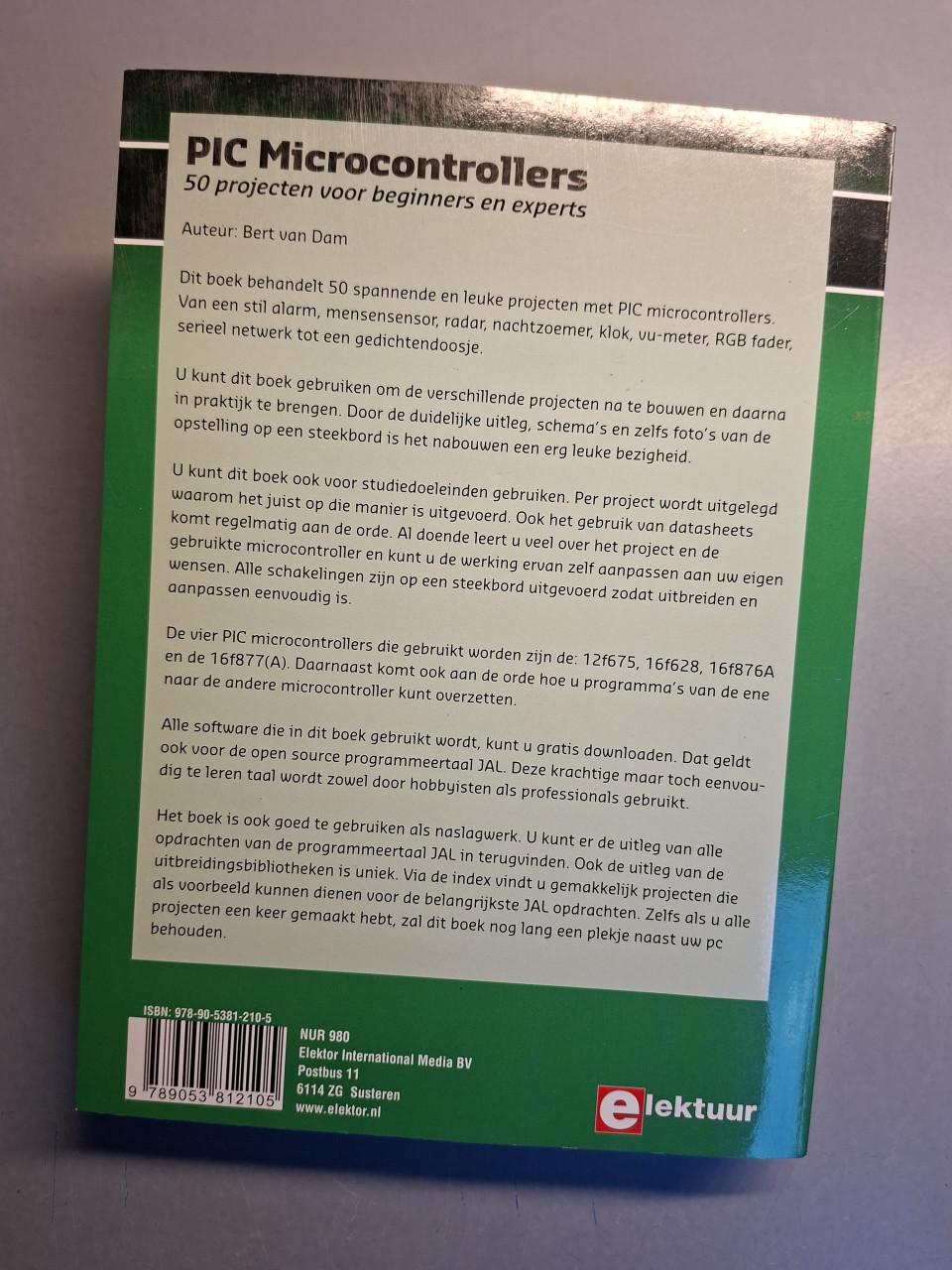 Boek PIC Microcontrollers  Elektuur