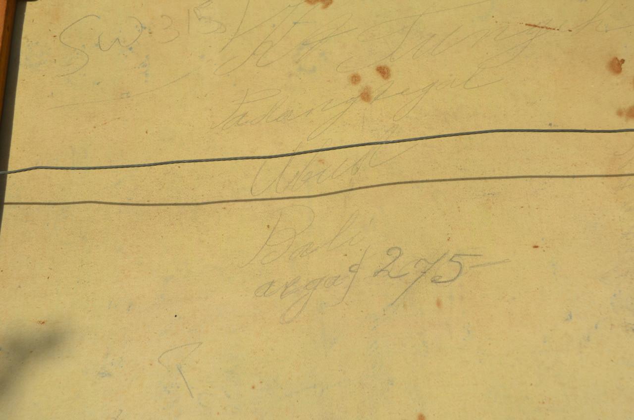 Schilderij Ketut Tungeh 'Bali Life'