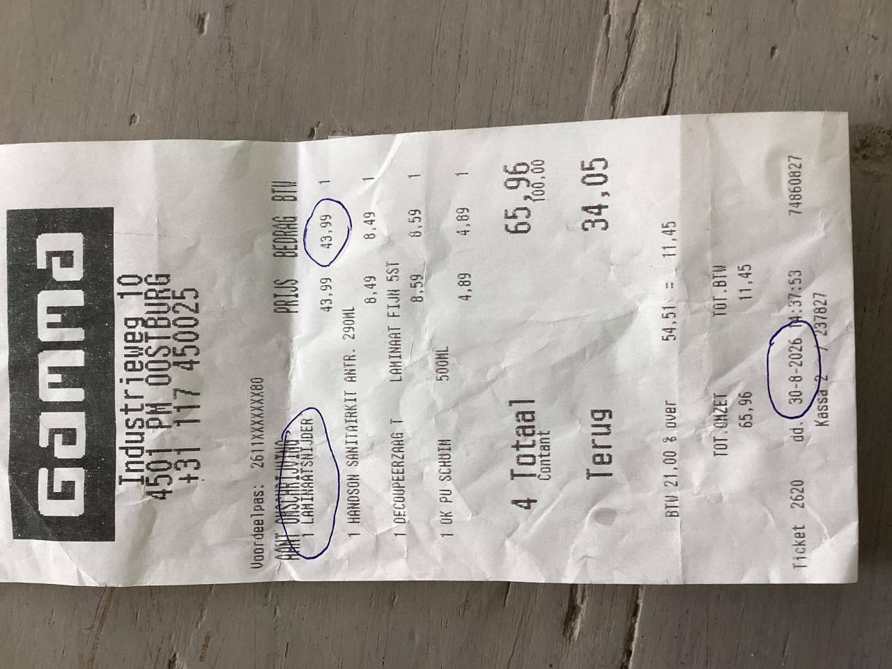 Laminaatsnijder