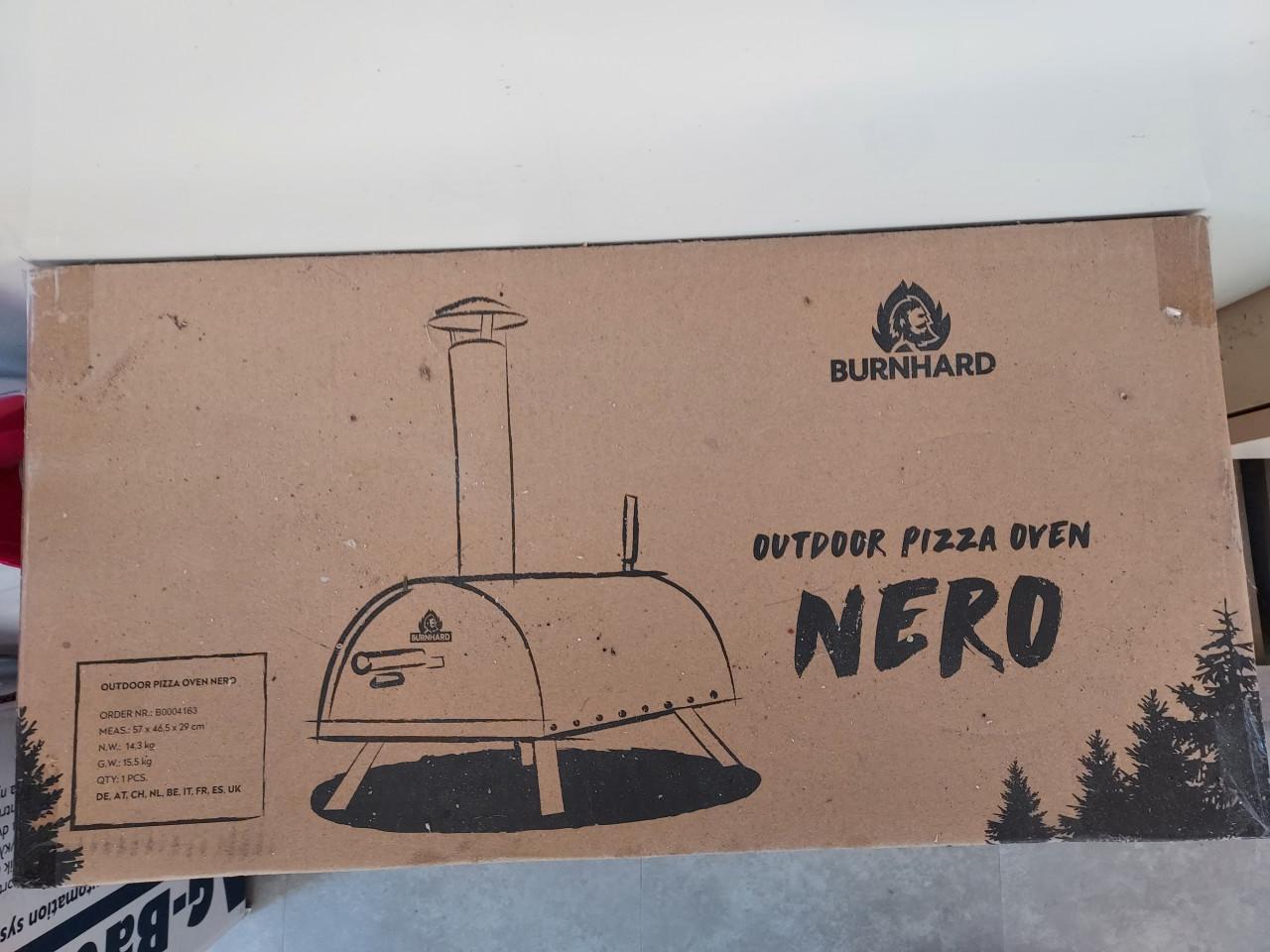 Pizza oven Nero