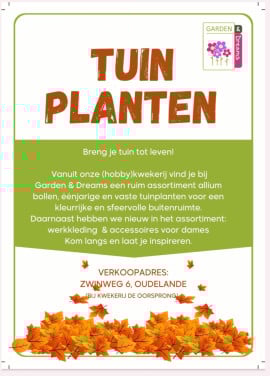 Tuinplanten OUDELANDE