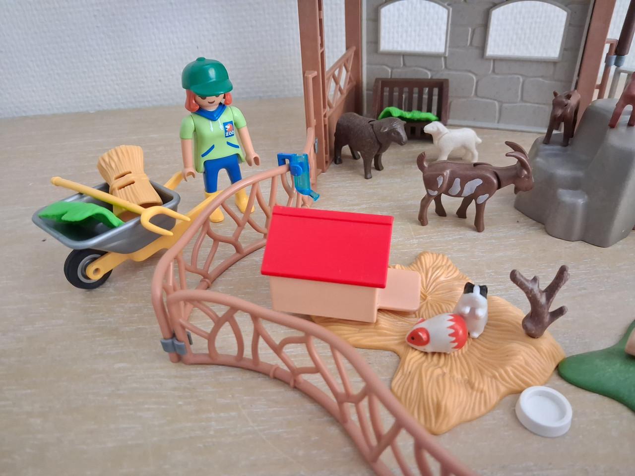 Playmobil dierenverblijf kleine dieren set 6635